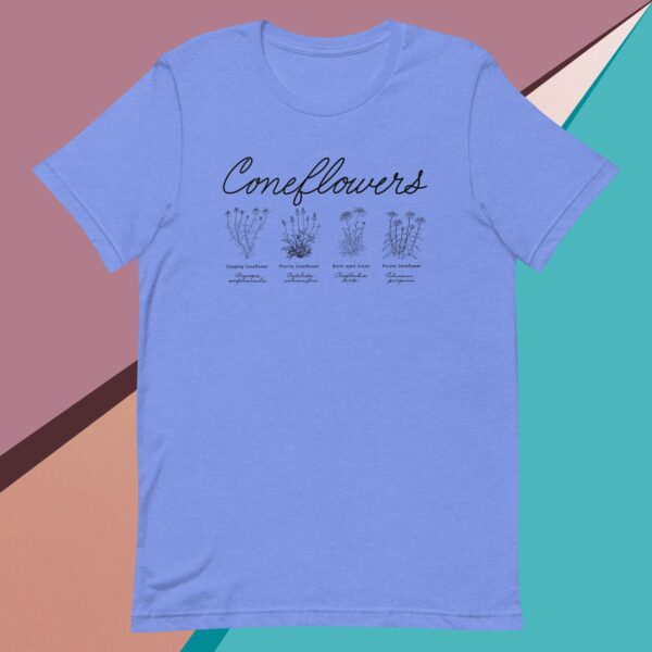 "More Than Echinacea" Unisex Coneflower Enthusiast T-Shirt - Image 3