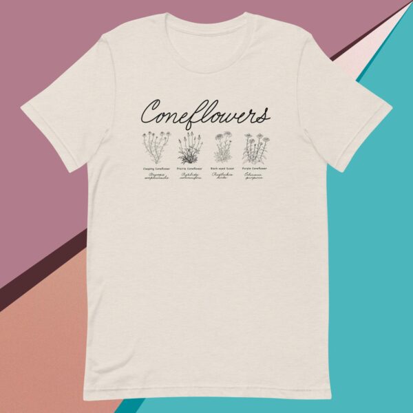 "More Than Echinacea" Unisex Coneflower Enthusiast T-Shirt - Image 8