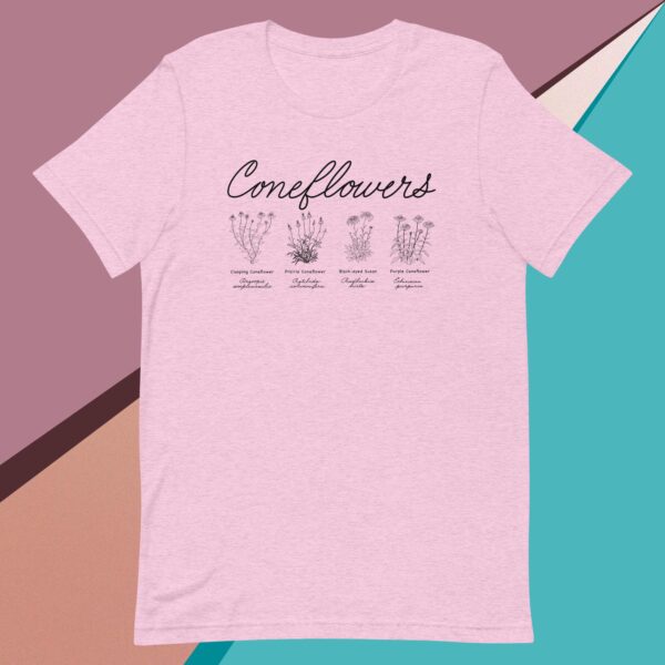 "More Than Echinacea" Unisex Coneflower Enthusiast T-Shirt - Image 14