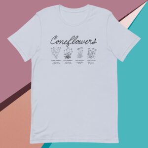 "More Than Echinacea" Unisex Coneflower Enthusiast T-Shirt