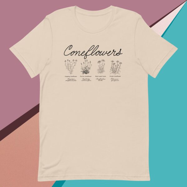 "More Than Echinacea" Unisex Coneflower Enthusiast T-Shirt - Image 10
